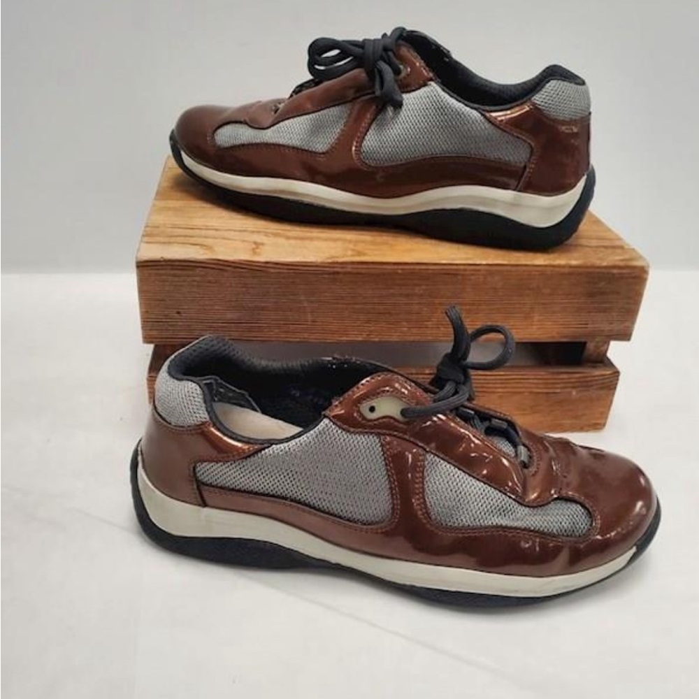 Men’s Prada America’s Cup Sneakers